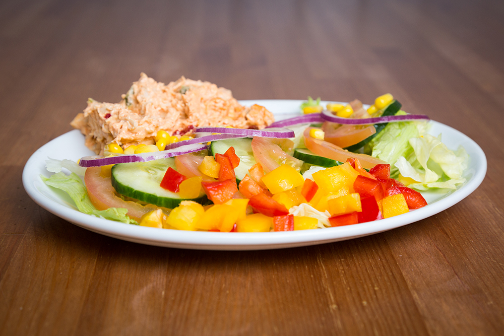 Salmon and Salad Salmon and Salad